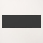 Compass star Emblem monogramm schwarz-weiß Yogamatte (Rückseite (Horizontal))