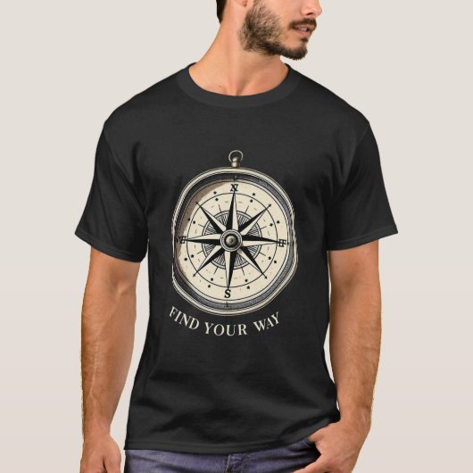 Compass-T - Shirt finden (Vorderseite)