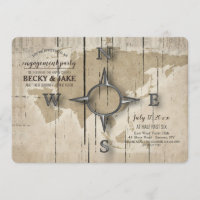 Compass und World Map Engagement Party