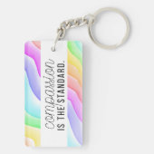 Compassion is the standard. Nurse Apparel Schlüsselanhänger (Rückseite)