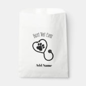 Compassionate Veterinary Doctor Animal Care Design Geschenktütchen (Vorderseite)