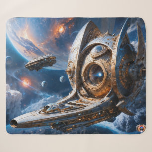Compellione Galactic Cruiser Al Art von Xzendor7 Sherpadecke