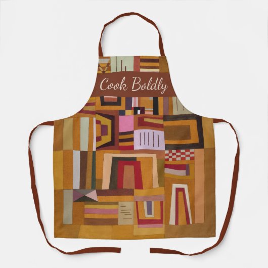 Compensation, Kandinsky Inspired Geometric Art Schürze (Vorderseite)