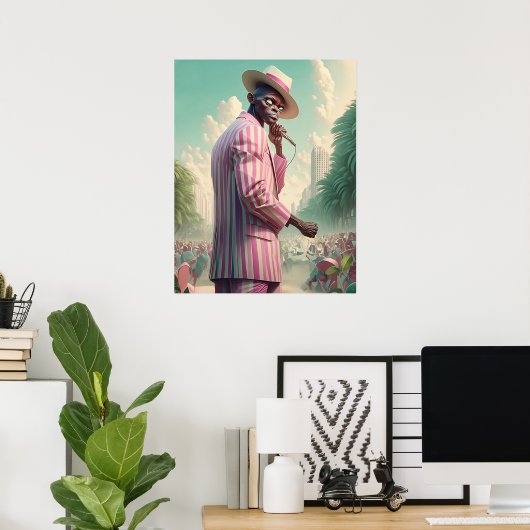 Compère - Surrealist Art Poster (Heimbüro)