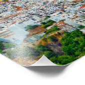 Competa Costa Del Sol Andalucia Spanien Fotodruck (Ecke)