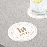 Competition 1st Prize Trophy Award Getränkeuntersetzer<br><div class="desc">Competition Prize Trophy Award For a winner or runner-up of a prize competition. Commemorative trophy award. Coaster award to commemorate a win or a place in a competition. 1st prize.</div>