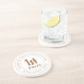 Competition 1st Prize Trophy Award Getränkeuntersetzer (Seite)