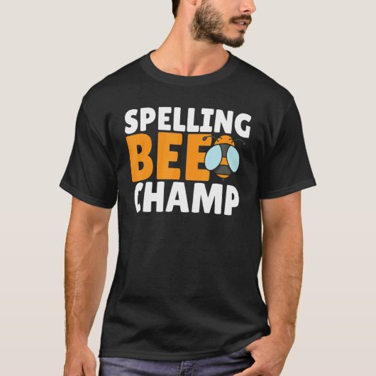 Competitive Spelling Contest Word Nerd Spelling Be T-Shirt (Vorderseite)