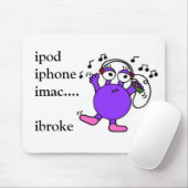 Comphy Critterz imac Mausunterlage Mousepad (Mit Mouse)