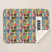 Compilation-Muster der Chibi-Gerechtigkeitsliga Sherpadecke (Vorderseite (Horizontal))