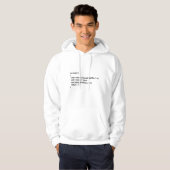 Compiling Life Error Funny Programmer Code Design Hoodie (Vorne ganz)