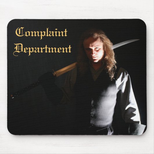 Complaint Department Executioner Mouse Pad Mousepad (Vorne)