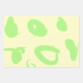 Complementary color set Wrapping Paper flat sheets Geschenkpapier Set (Vorderseite)