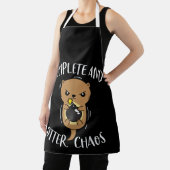 Complete and Otter Chaos Funny Niedlich Sea Otter Schürze (InSitu)