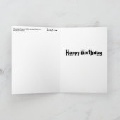 Complete Control' Birthday Card Karte (Innenseite)