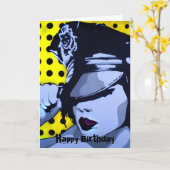 Complete Control' Birthday Card Karte (Gelbe Blume)