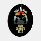 Complete Gamer Men-Abschluss für High School-Level Keramik Ornament (Rechts)