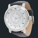 Complete Periodic Table Chemistry Watch - H to Og Armbanduhr<br><div class="desc">Die komplette periodische Chemie-Uhr, jetzt unter Beobachtung, mit jedem Element von Wasserstoff bis Oganesson (offiziell genehmigt am 1. Dezember 2016 zusammen mit Nihonium, Moscovium und Tennessine). Die Stunden beinhalten die Elemente 1 (Wasserstoff) bis 12 (Magnesium). Jedes Element wird auf der Minute seiner Atomnummer positioniert. Fügen Sie für den inneren Kreis...</div>