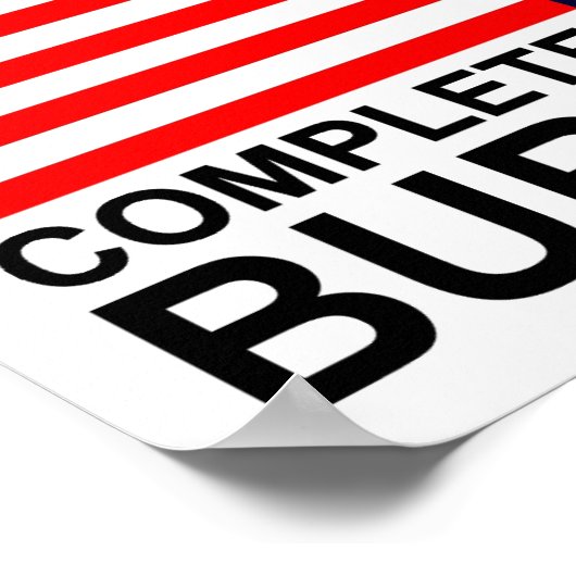 Complete & Total Burnout U.S. Poster (Ecke)