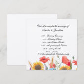 Completely Customisable Program/ Order of servie Programm (Vorne/Hinten)