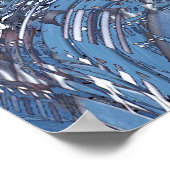 Complex Blue Poster (Ecke)