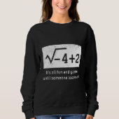 Complex numbers math sweatshirt (Vorderseite)