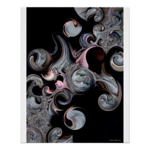 "Complex Vision of Blue Matter", Poster