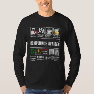 Compliance Officer Packaging & Handling Label Coff T-Shirt