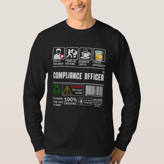 Compliance Officer Packaging & Handling Label Coff T-Shirt (Vorderseite)