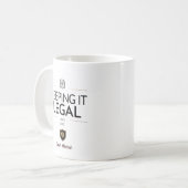 Compliance Officer Personalized Kaffeetasse (Vorderseite Links)