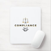 Compliance-Schreibtischmauspad Mousepad (Mit Mouse)