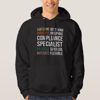 Compliance Specialist  Appreciation Hoodie