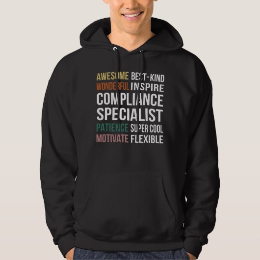 Compliance Specialist Appreciation Hoodie (Vorderseite)