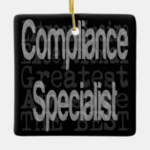 Compliance Specialist Extraordinator Keramikornament (Vorderseite)