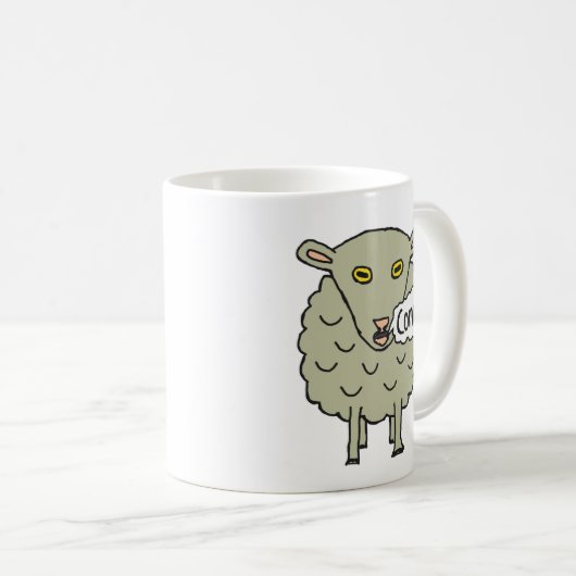 Comply Sheep Kaffeetasse (VorderseiteRechts)