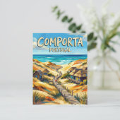 Comporta Portugal Postkarte (Stehend Vorderseite)