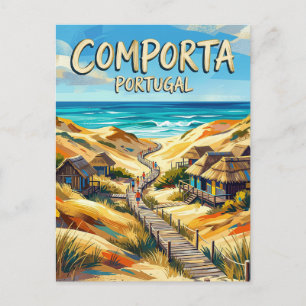 Comporta Portugal Postkarte