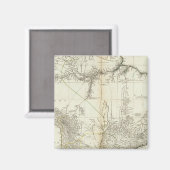 Composite American Engraded Map Magnet (Vorderseite/Rückseite)