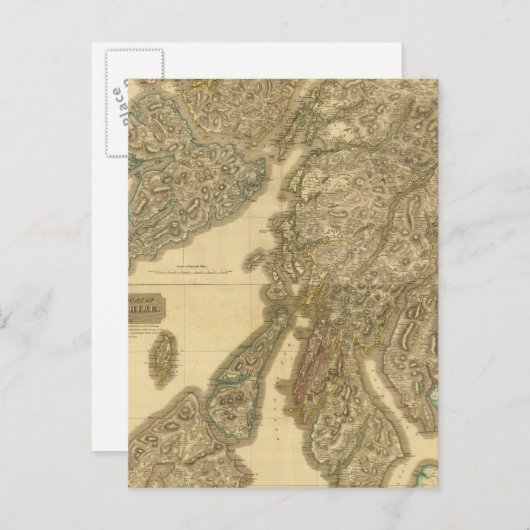 Composite Argyllshire Postkarte (Vorne/Hinten)