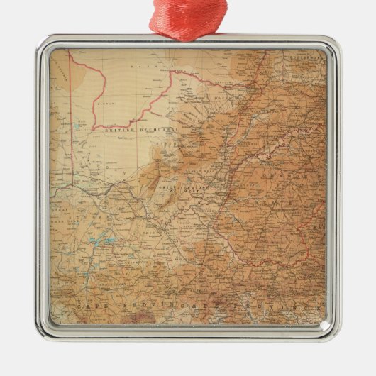 Composite Cape Province, Transvaal Silbernes Ornament (Vorne)