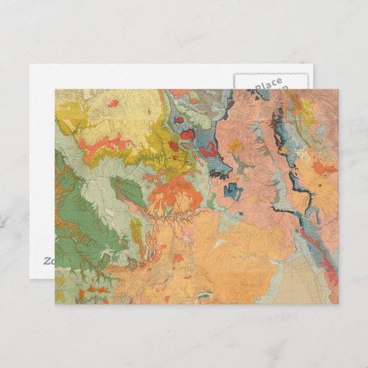 Composite Colorado Postkarte (Vorne/Hinten)