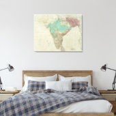 Composite East Indies mit Straßen Leinwanddruck (Insitu (Schlafzimmer))