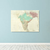 Composite East Indies mit Straßen Leinwanddruck (Insitu (Holzboden))