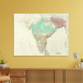 Composite East Indies mit Straßen Leinwanddruck (Insitu (Wohnzimmer))
