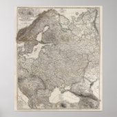 Composite Eastern Europe, Norwegen, Schweden Poster (Vorne)