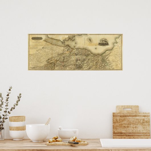 Composite Edinburgh Shire Poster (Küche)