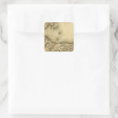 Composite Edinburgh Shire Quadratischer Aufkleber (Tasche)