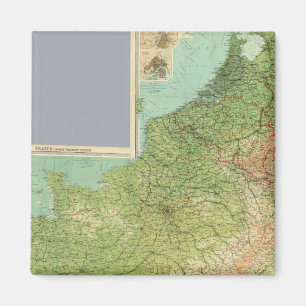 Composite France, Belgien, Holland Magnet