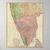 Composite India peninsula Poster (Vorne)