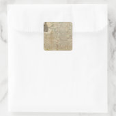 Composite Irland Quadratischer Aufkleber (Tasche)